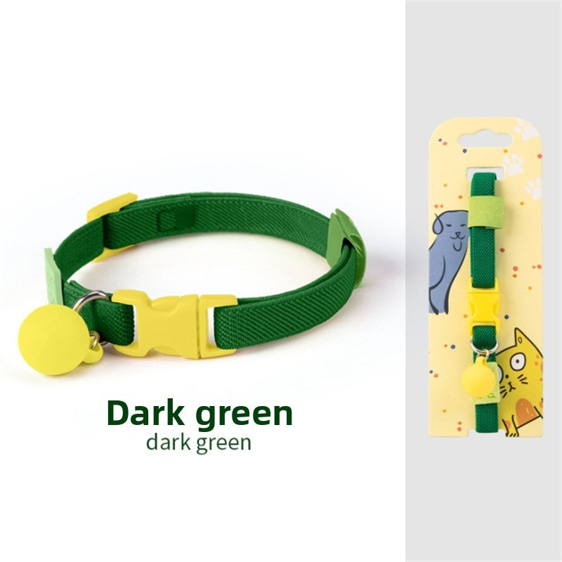 Adjustable Pet Collar for Small Dogs and Cats