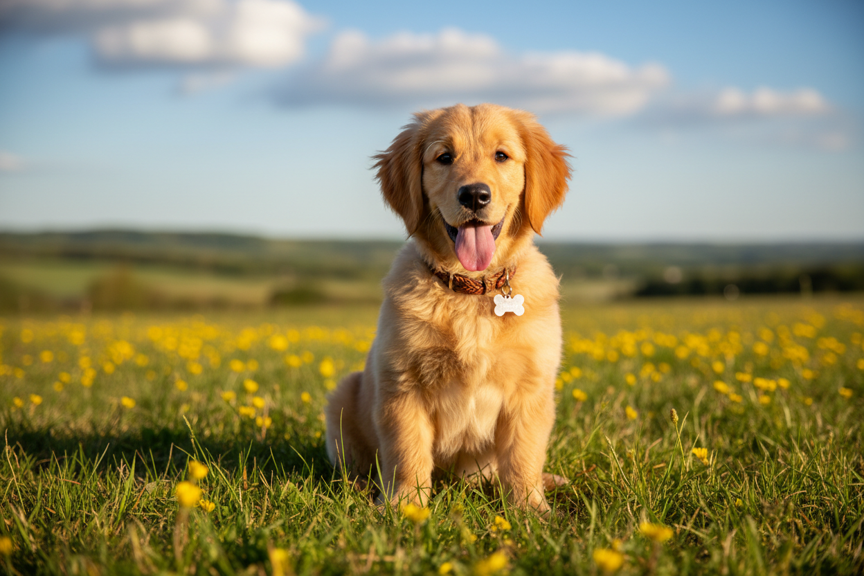 A dog