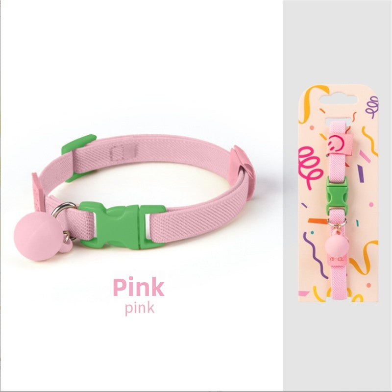 Adjustable Pet Collar for Small Dogs and Cats